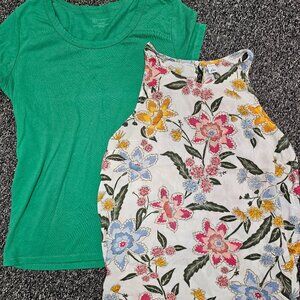 BUNDLE OF 2 tops- Sz Large